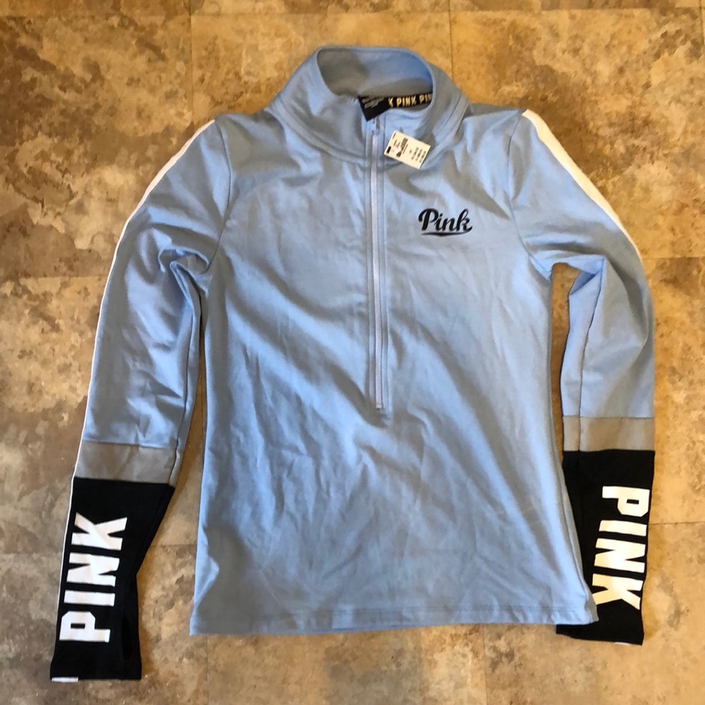 Pink zip up